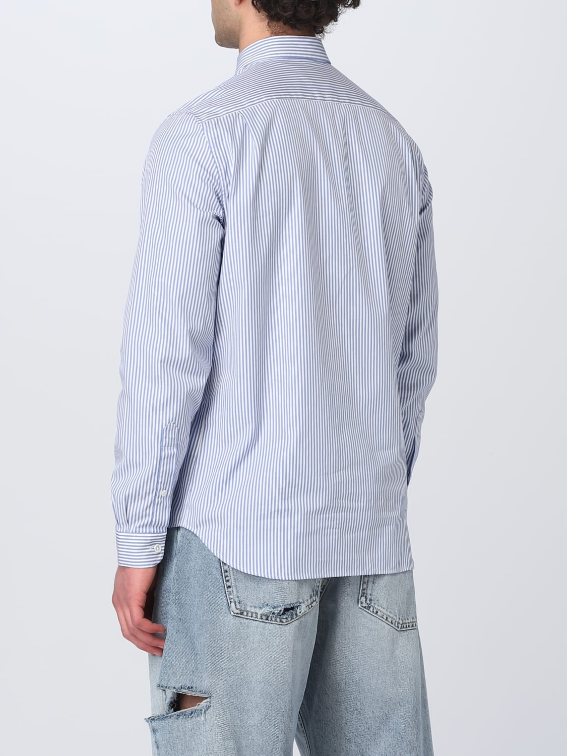 LACOSTE: shirt for man - Sky Blue | Lacoste shirt CH2936 online on ...