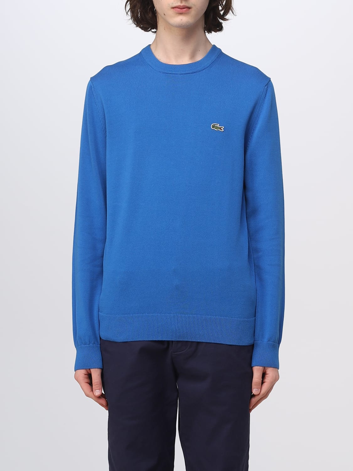 pen Perseus Minefelt LACOSTE: sweater for man - Blue | Lacoste sweater AH1985 online at  GIGLIO.COM