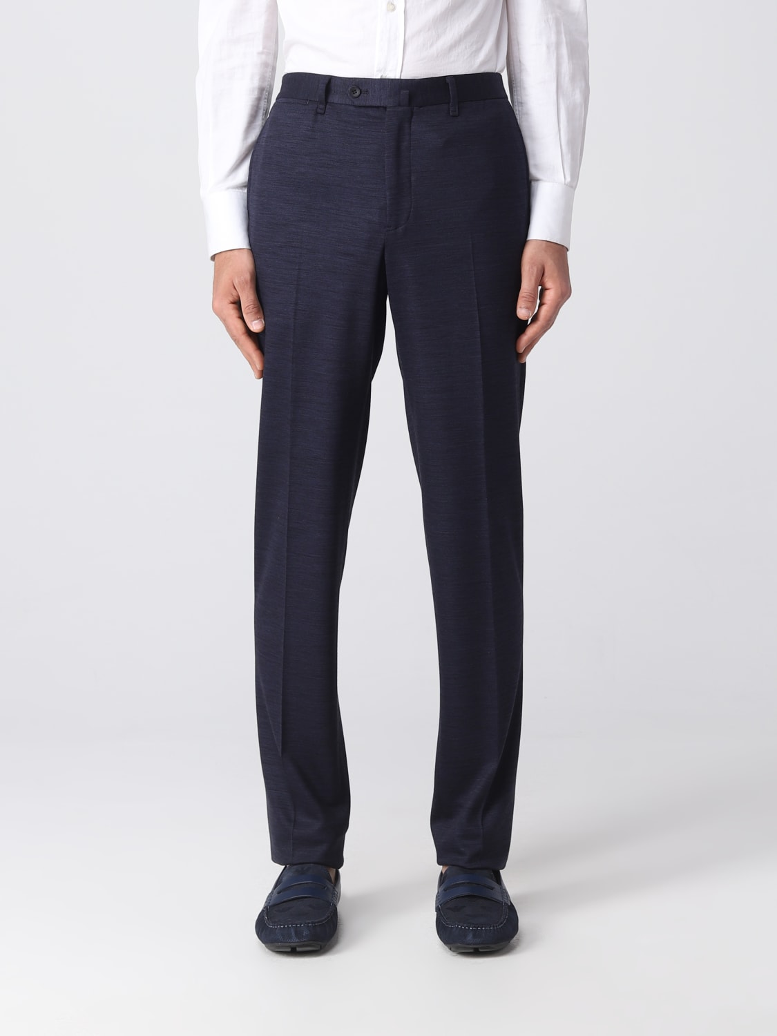 EMPORIO ARMANI: suit for man - Blue | Emporio Armani suit D41VC6D1093 ...