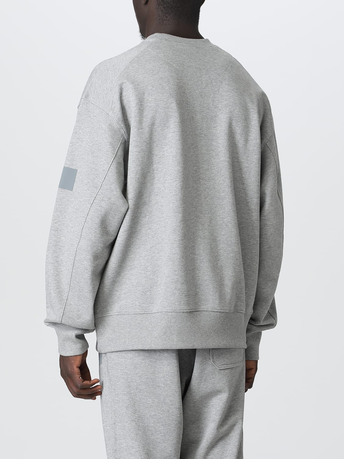 Y-3: sweater for man - Grey | Y-3 sweater IB4798 online at GIGLIO.COM