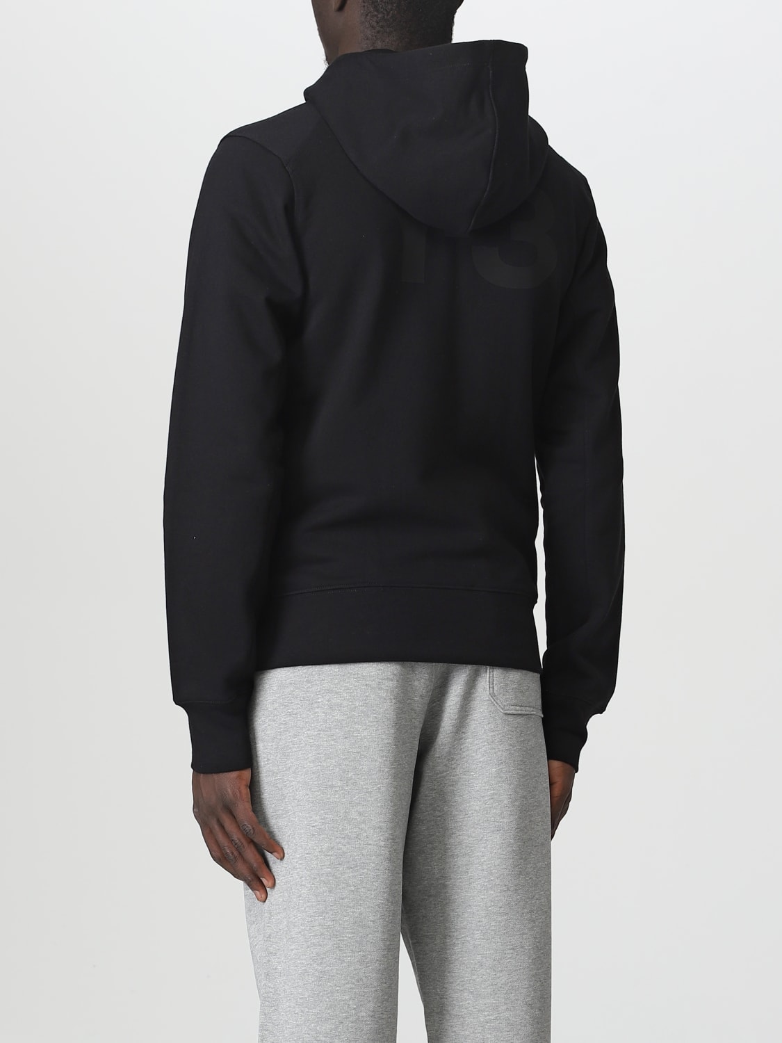 Y-3: sweater for man - Black | Y-3 sweater FN3363 online on GIGLIO.COM