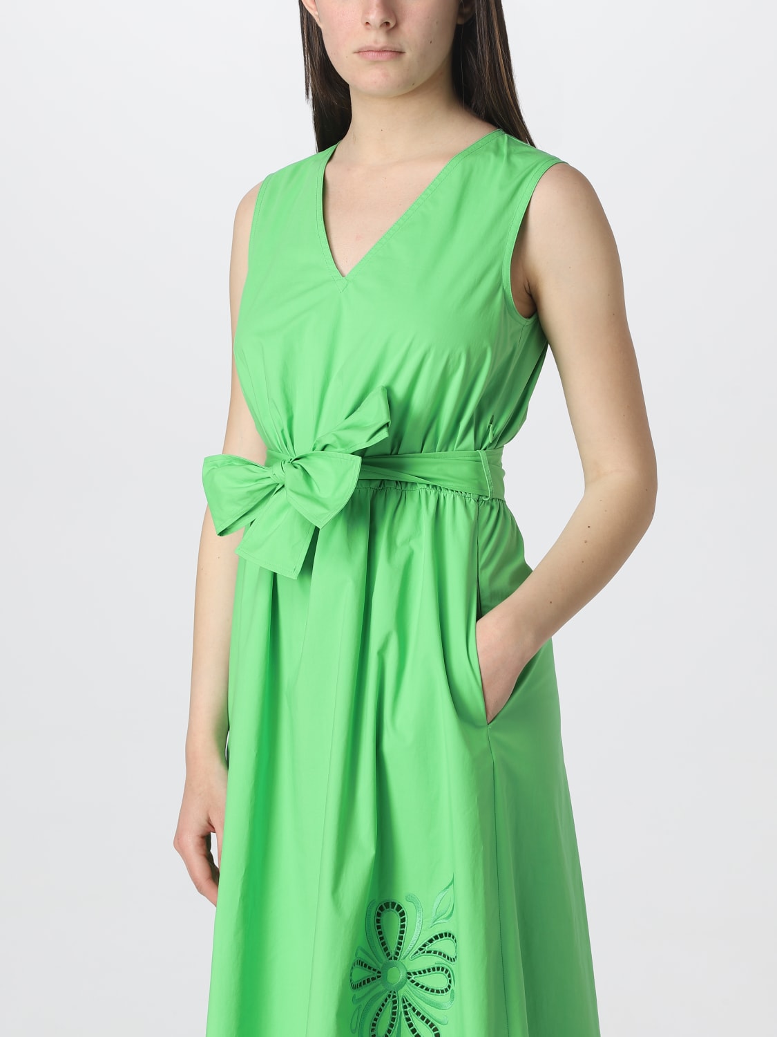 Платье Boutique Moschino: Платье Boutique Moschino для нее зеленый 2