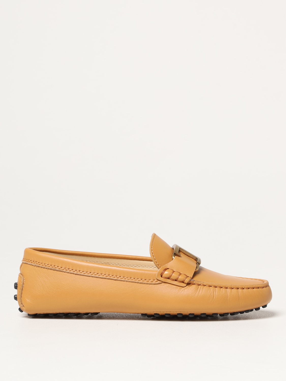 TOD'S: loafers for woman - Honey | loafers XX00G0GH70N6M online on GIGLIO.COM