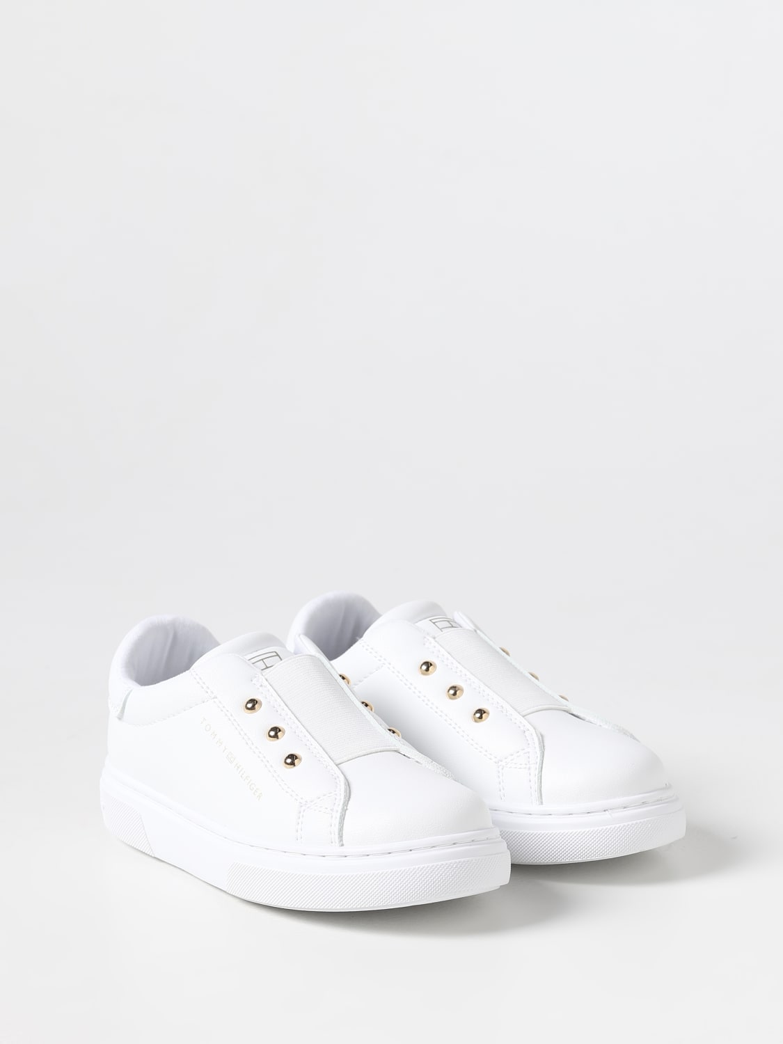 TOMMY HILFIGER: sneakers for girls - White Tommy Hilfiger sneakers T3A9327011355 online on GIGLIO.COM