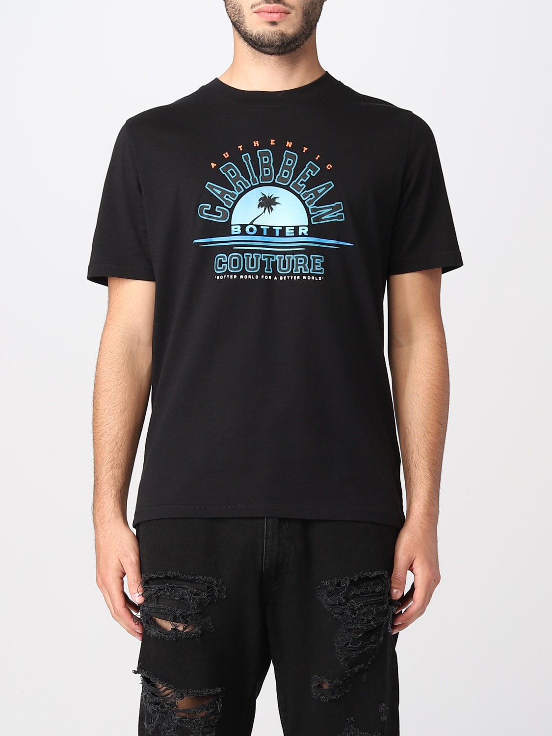 Botter Outlet: t-shirt for men - Black | Botter t-shirt 3019CJ002