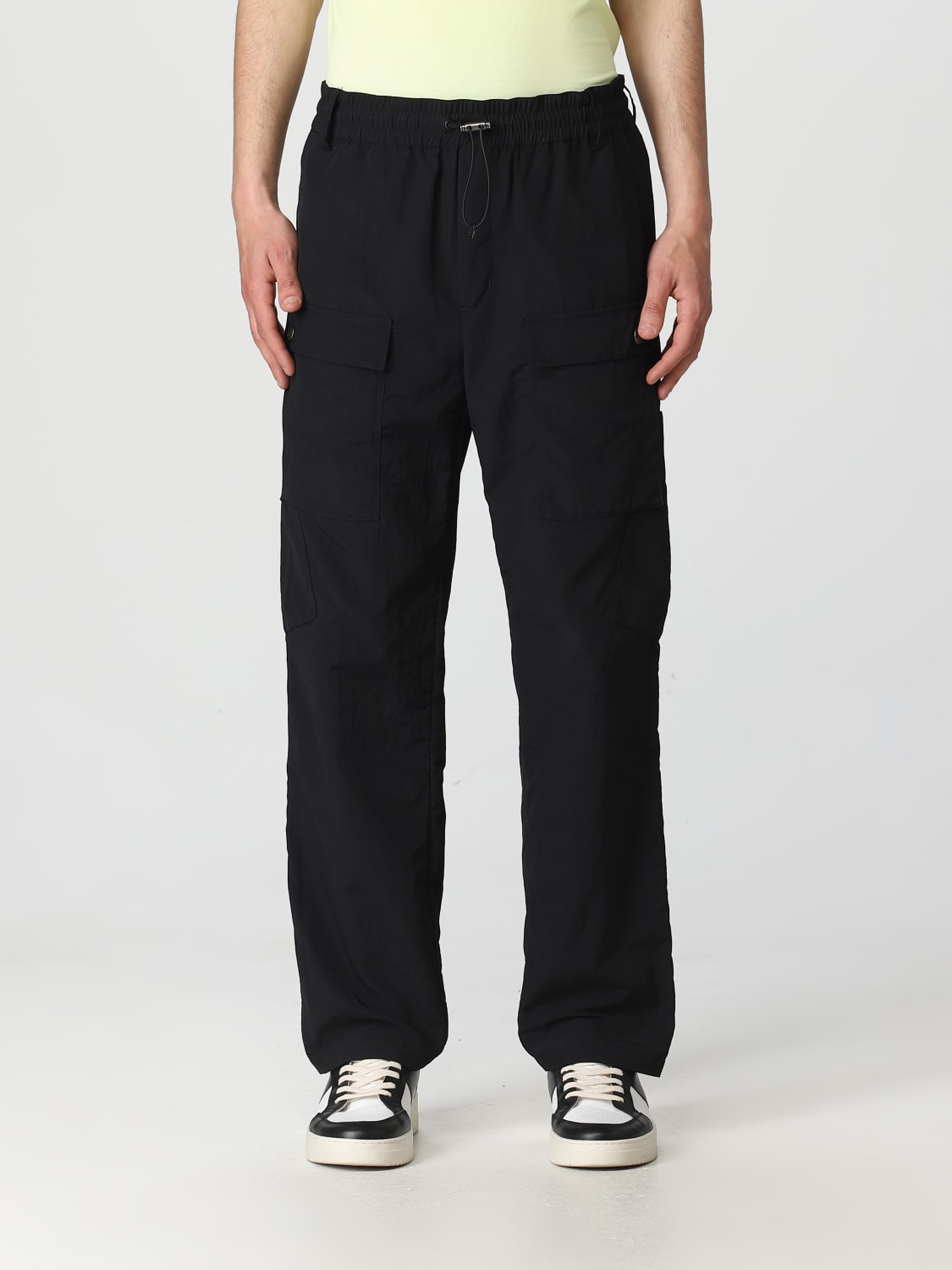 PREMIATA: pants for man - Black | Premiata pants PR116 online on GIGLIO.COM