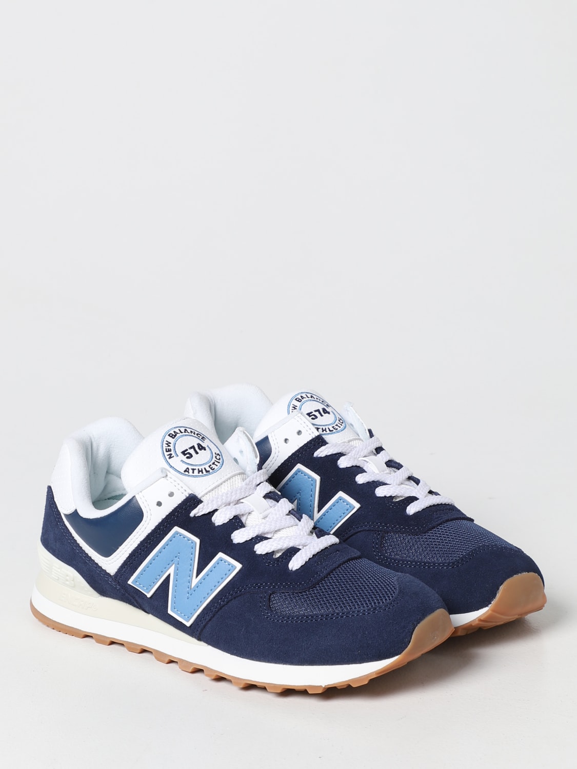 NEW BALANCE: sneakers for Blue | New sneakers U574BU2 online GIGLIO.COM