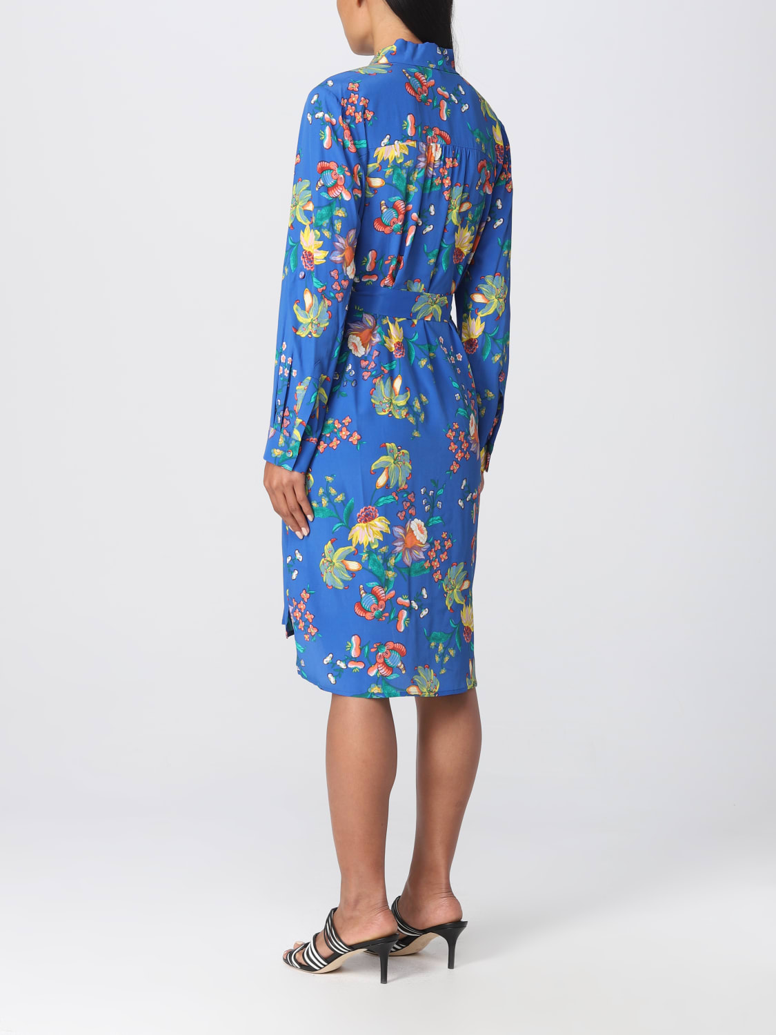 DIANE VON FURSTENBERG: dress for woman - Multicolor | Diane Von ...