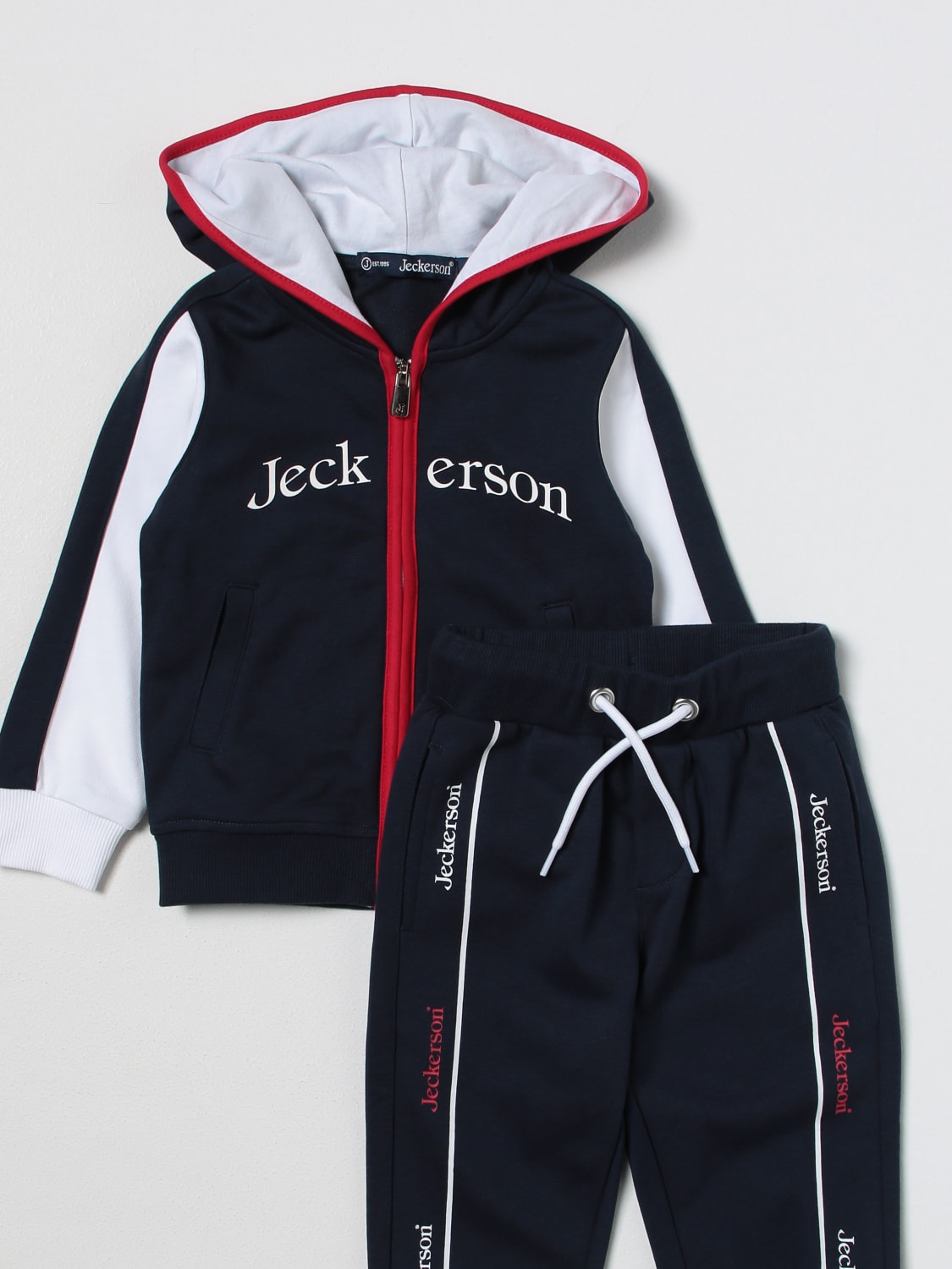 JECKERSON: jumpsuit for baby - Blue | Jeckerson jumpsuit JN3440 online ...