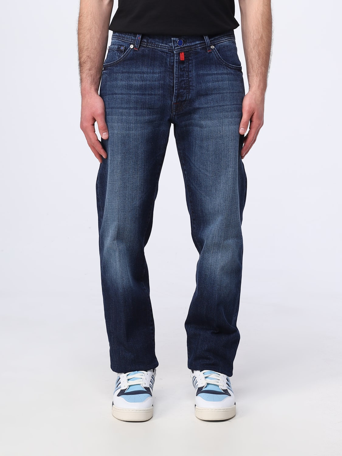 Jeans Kiton: Kiton Herren Jeans blau 2