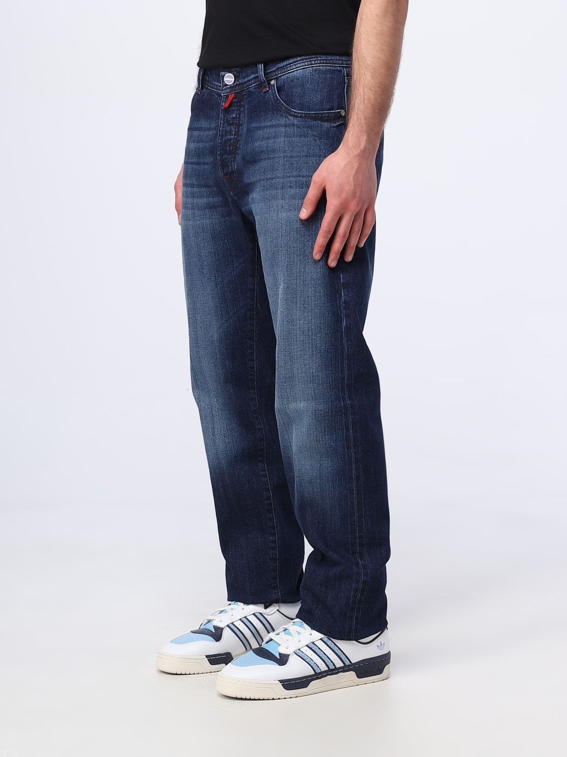 Jeans Kiton: Kiton Herren Jeans blau 2