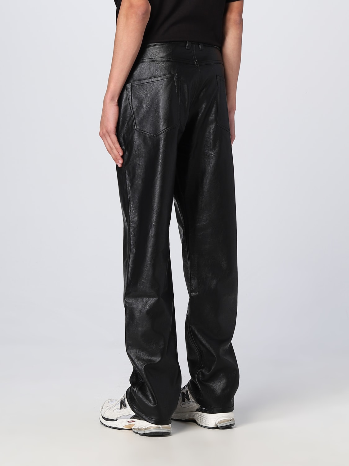PLEASURES: pants for man - Black | Pleasures pants P23SP034 online on ...