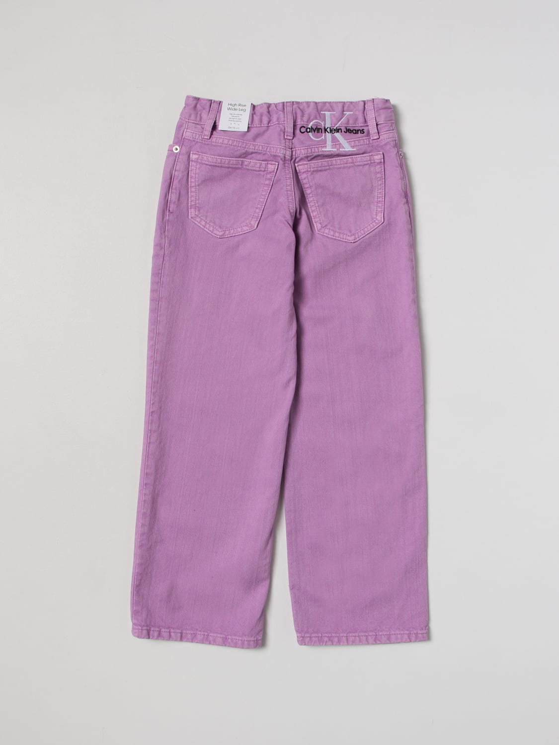 Jeans Calvin Klein: Jeans Calvin Klein fille violet 2