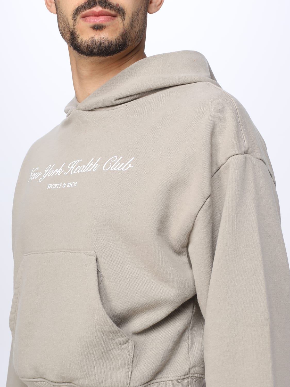 Sporty & Rich Outlet: sweatshirt for man   Grey   Sporty & Rich