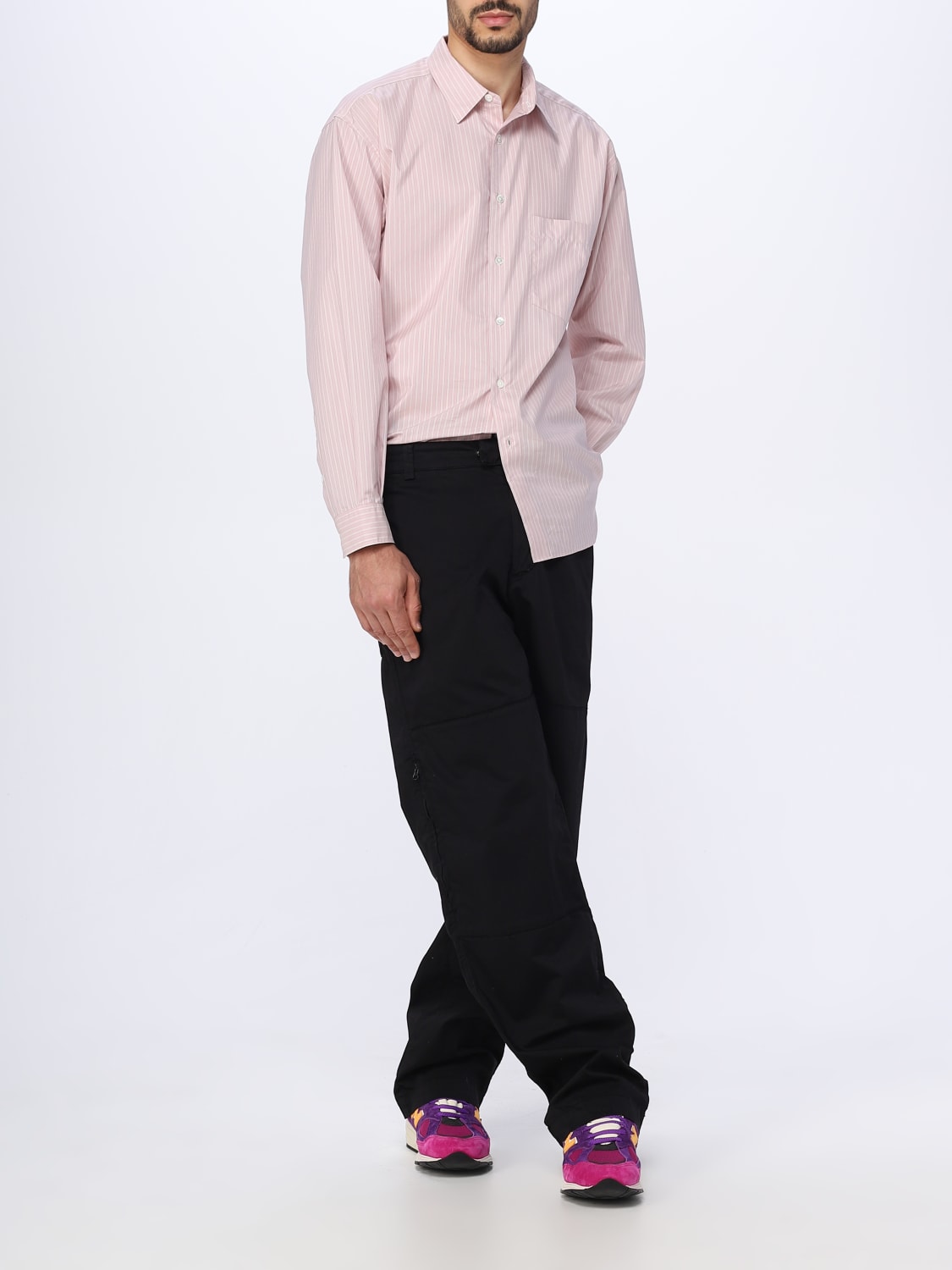 Auralee Outlet: shirt for man - Pink | Auralee shirt A23SS02PS