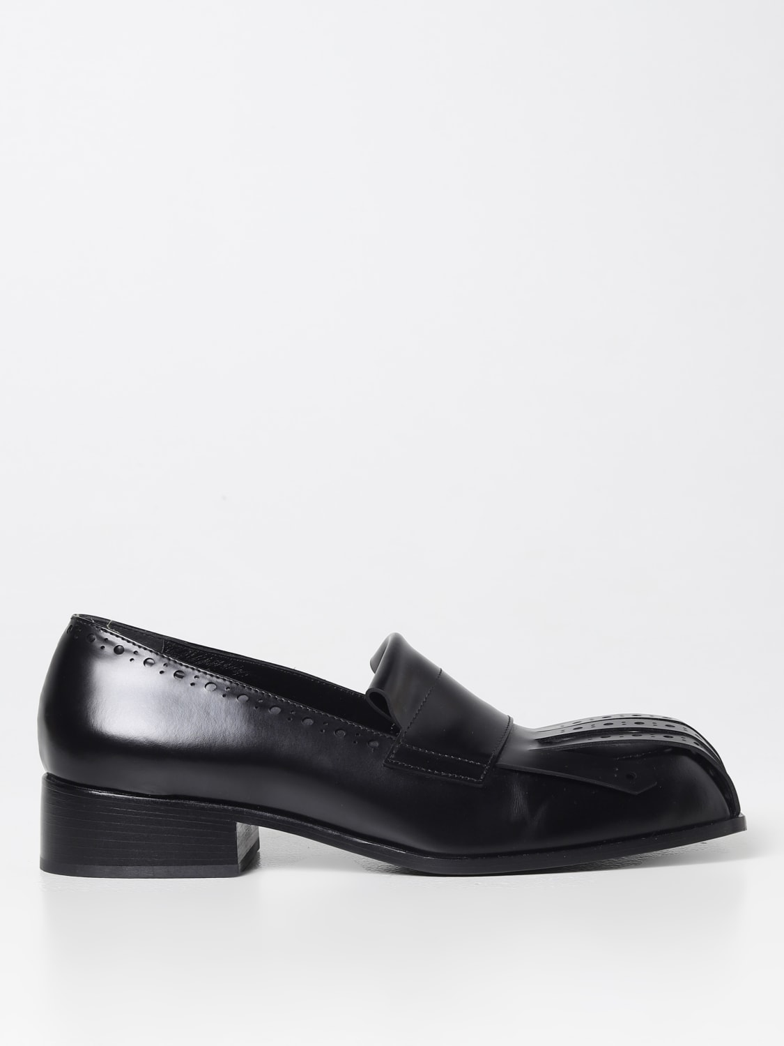 RAF SIMONS: loafers for man - Black | Raf Simons loafers 231M913A ...