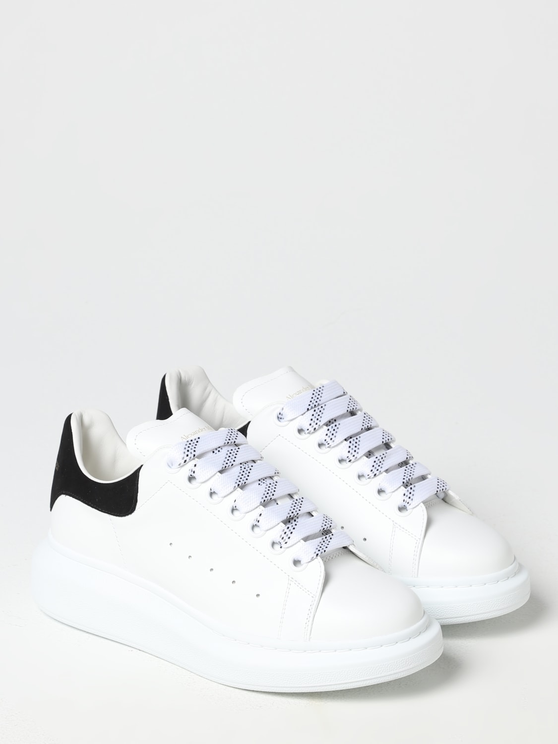 ALEXANDER leather sneakers - White 1 | Alexander Mcqueen sneakers 553770WHGP7 online at GIGLIO.COM