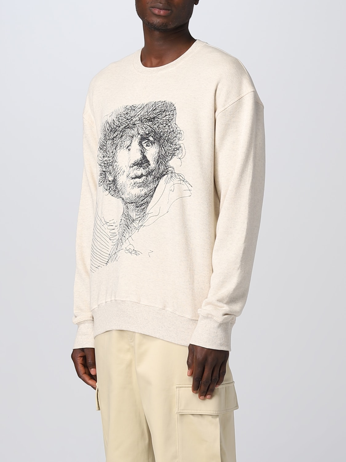 Temmelig Neuropati voldsom JW ANDERSON: sweatshirt for man - Beige | Jw Anderson sweatshirt  JW0078PG0909 online on GIGLIO.COM