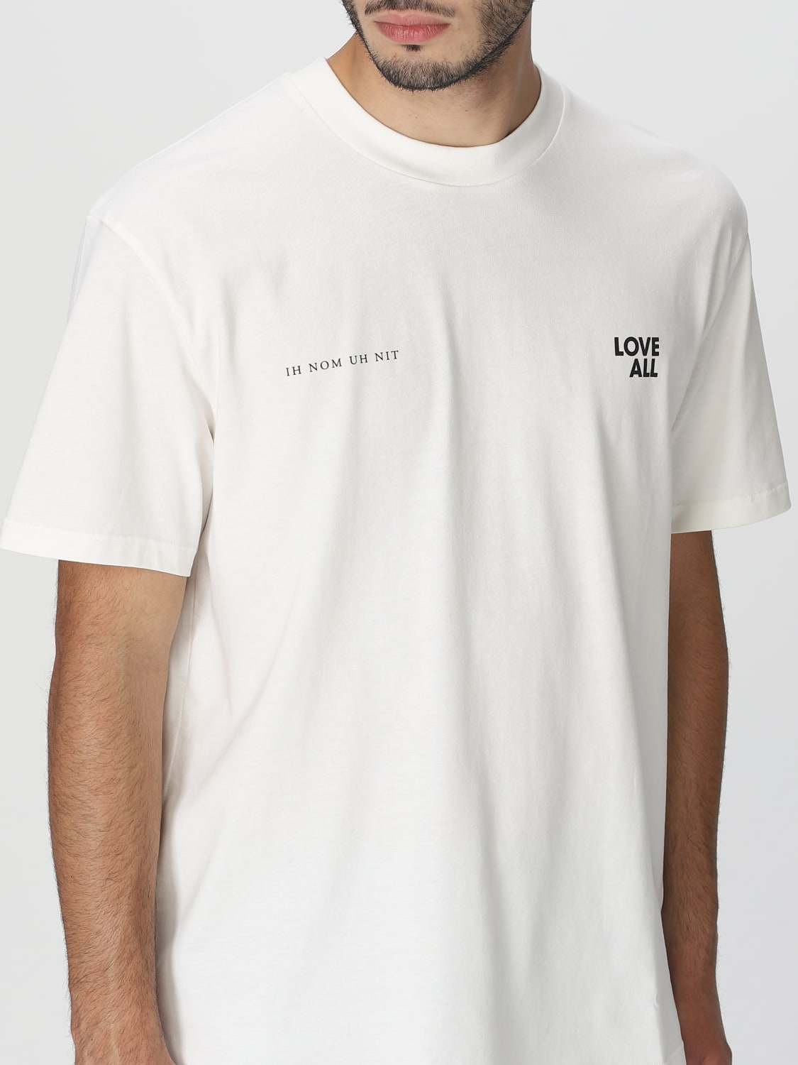 IH NOM UH NIT: t-shirt for man - Beige | Ih Nom Uh Nit t-shirt NUS23224 ...