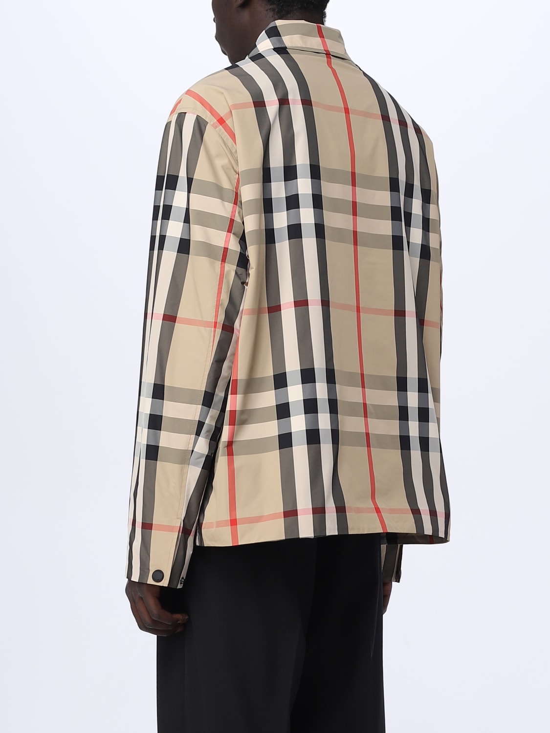 BURBERRY: jacket for man - Beige | Burberry jacket 8070347 online on ...