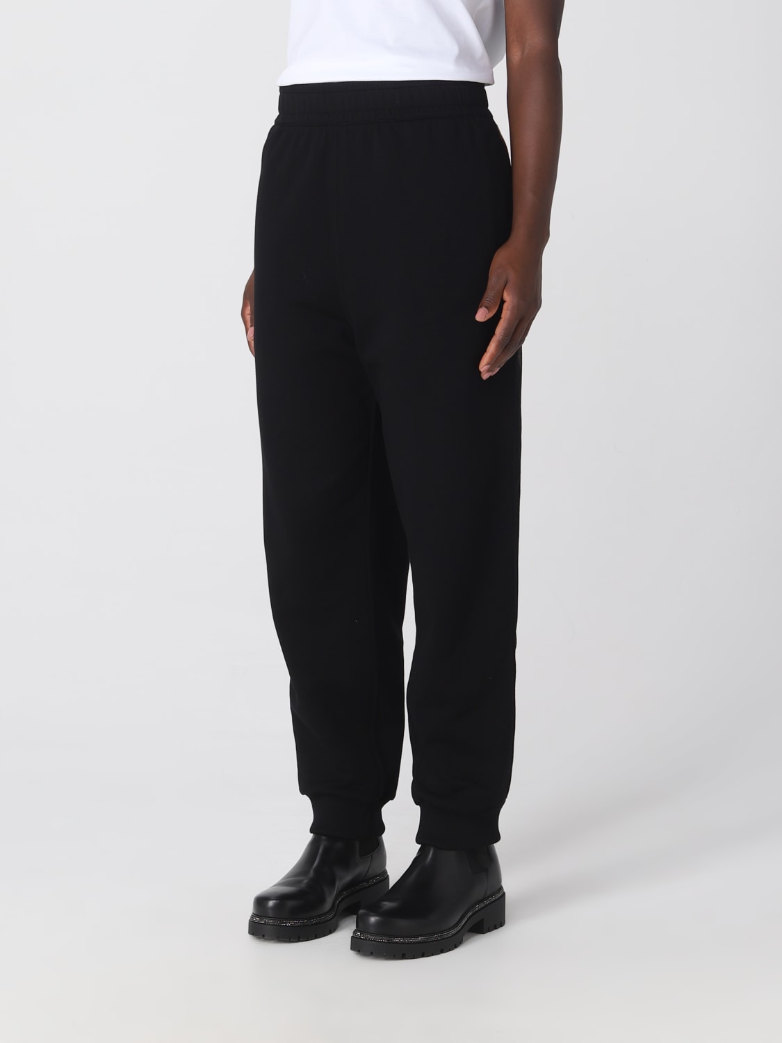 BURBERRY: pants for woman - Black | Burberry pants 8046056 online on ...