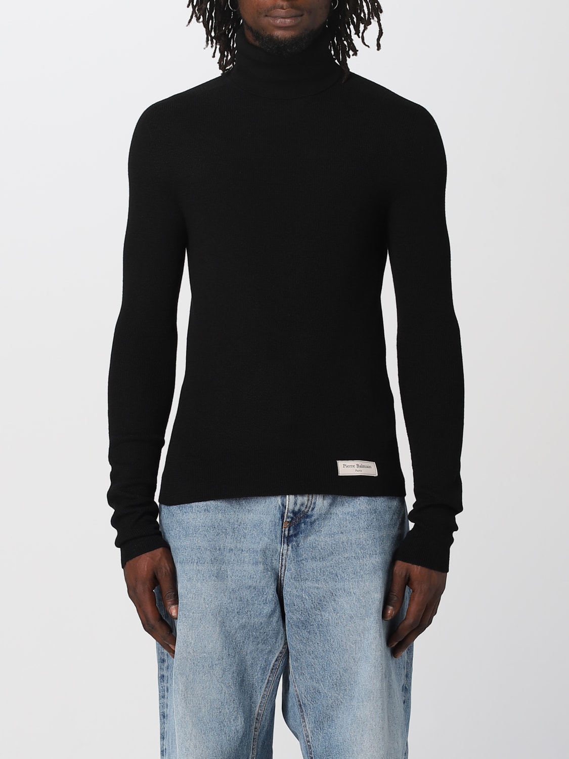 fluit rekruut Verdwijnen BALMAIN: sweater for man - Black | Balmain sweater BH1KH015KE93 online on  GIGLIO.COM
