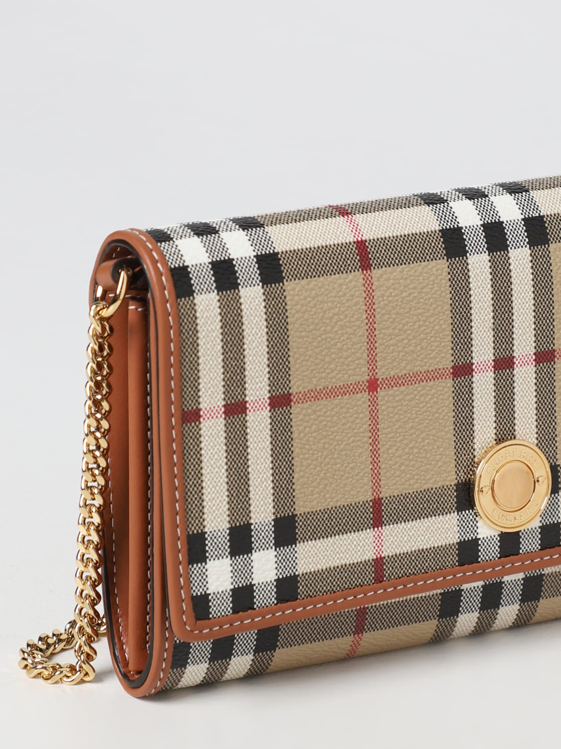 Burberry Checked card holder, Women's Accessories