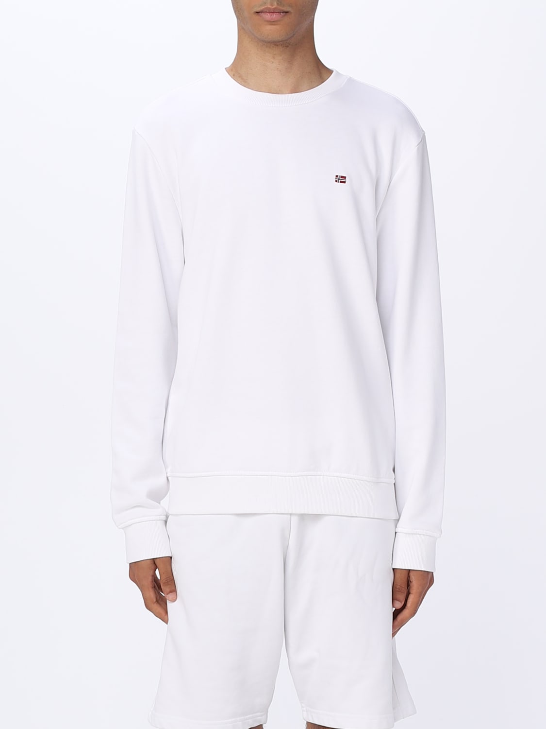 NAPAPIJRI: sweater for man - White | Napapijri sweater NP0A4H89 online ...