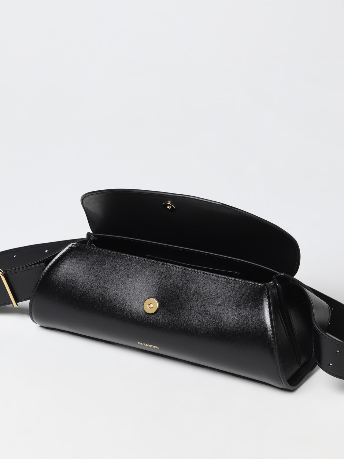 JIL SANDER: crossbody bags for woman - Black | Jil Sander