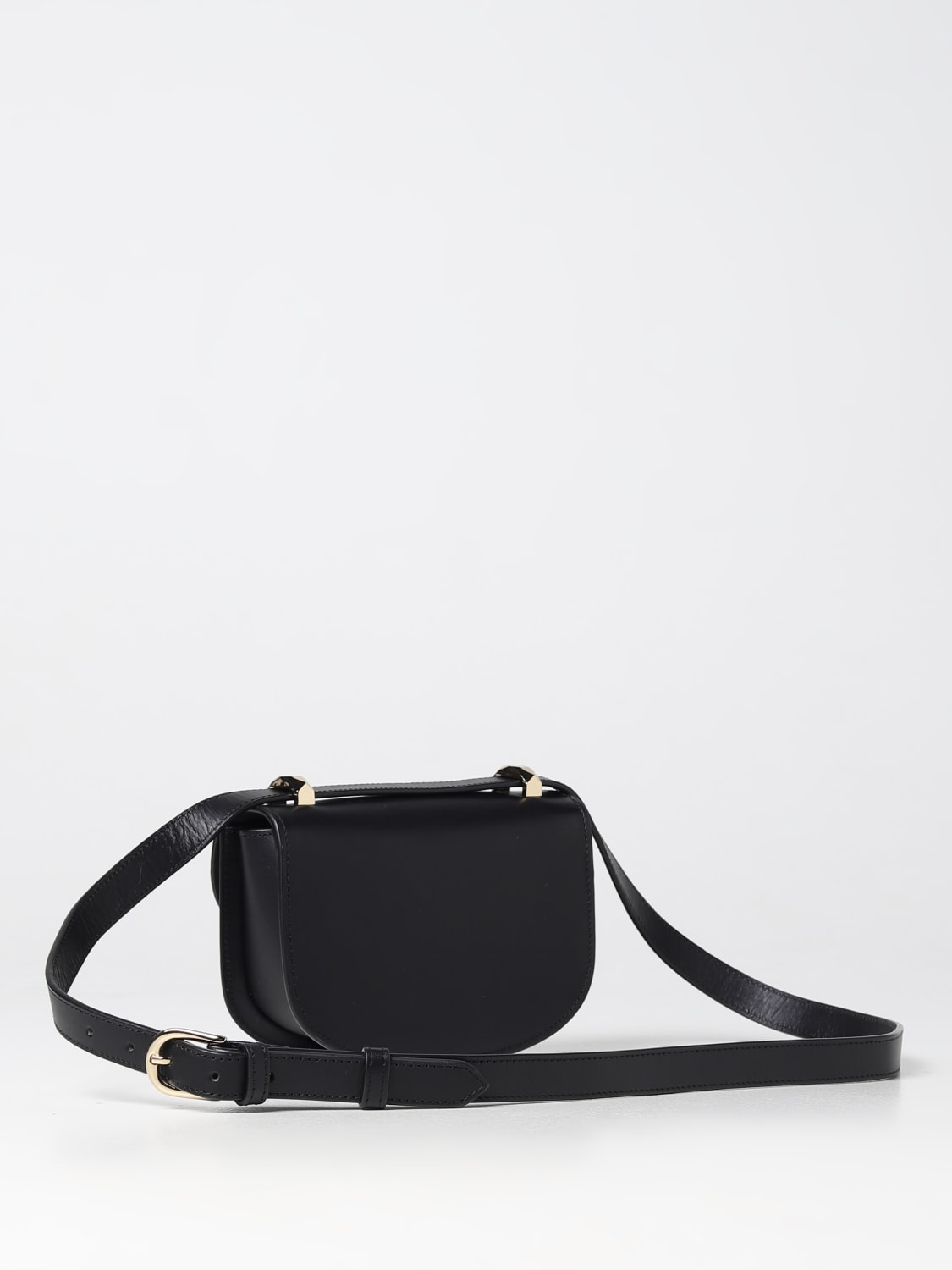 A.P.C.: mini bag for woman - Black | A.p.c. mini bag PXAWVF61415 online ...