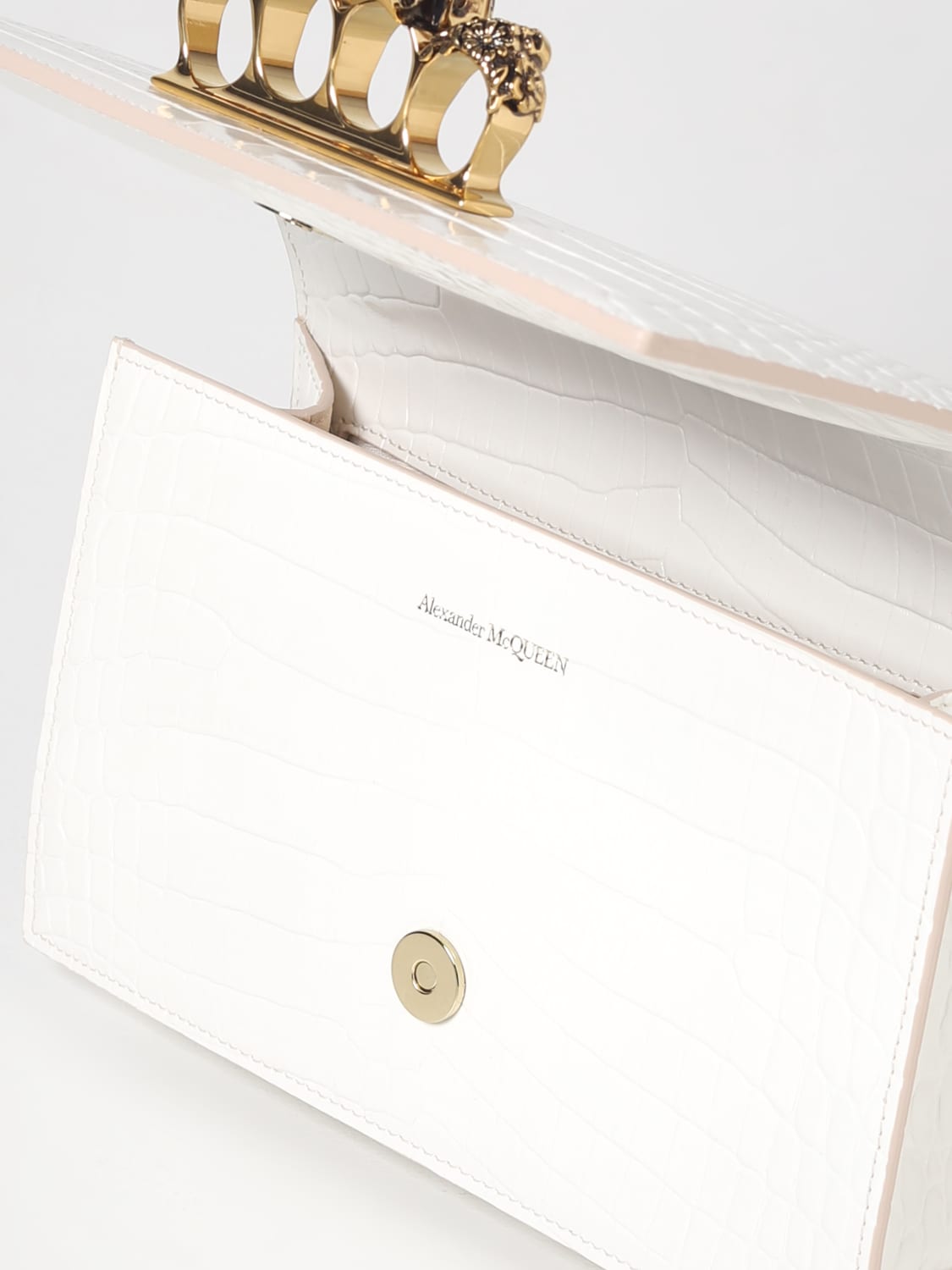 Alexander McQueen Women's Jewelled Box Clutch