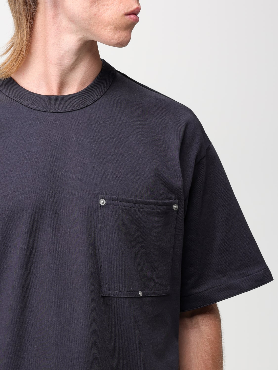 BOTTEGA VENETA: t-shirt for man - Blue | Bottega Veneta t-shirt ...