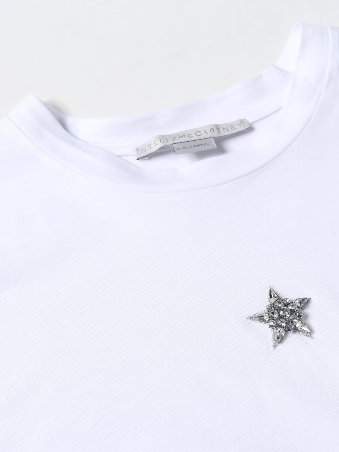 STELLA MCCARTNEY: cotton t-shirt - White | Stella Mccartney t-shirt ...