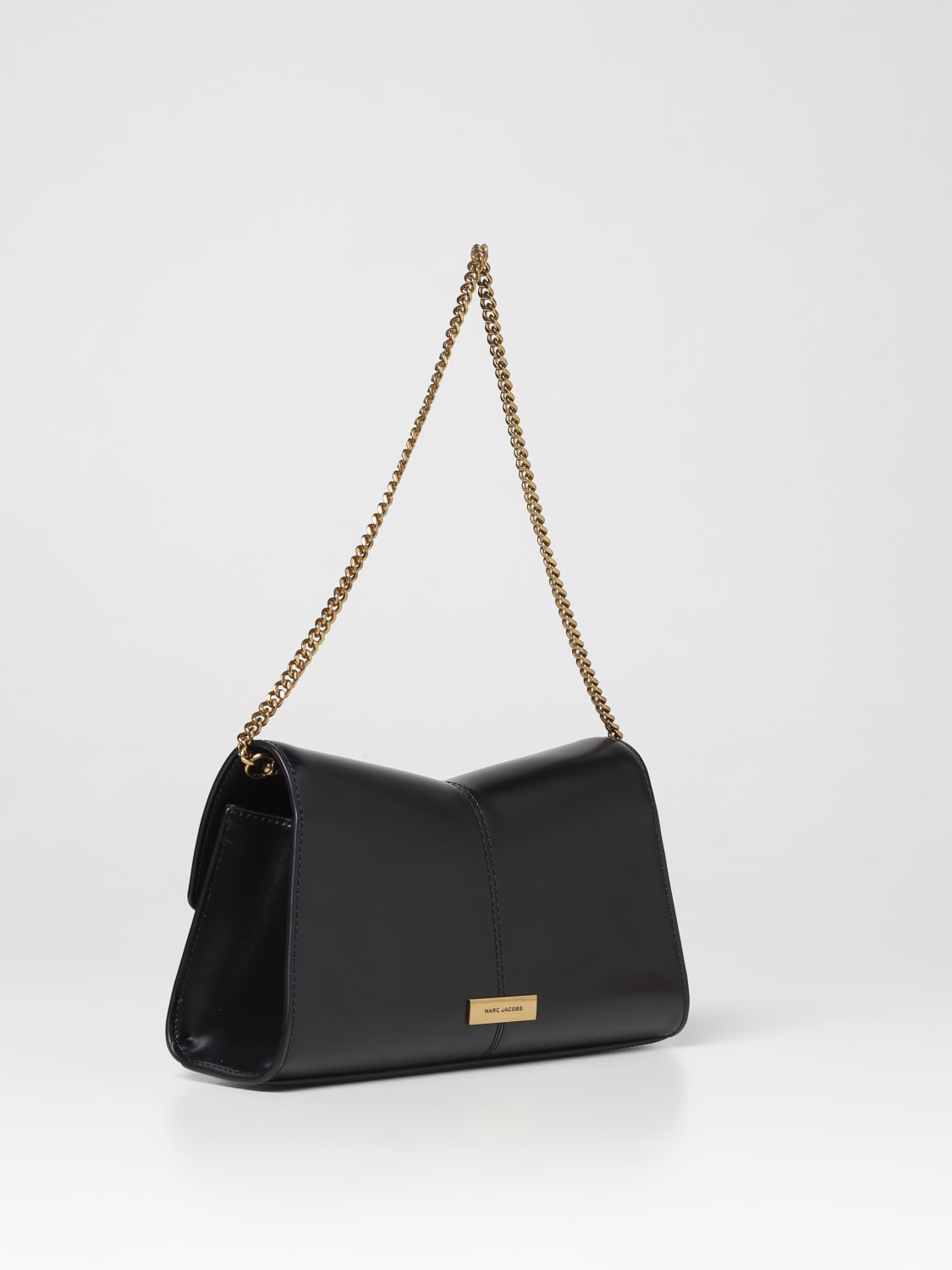 Marc By Marc Jacobs Black Leather Signature Clutch
