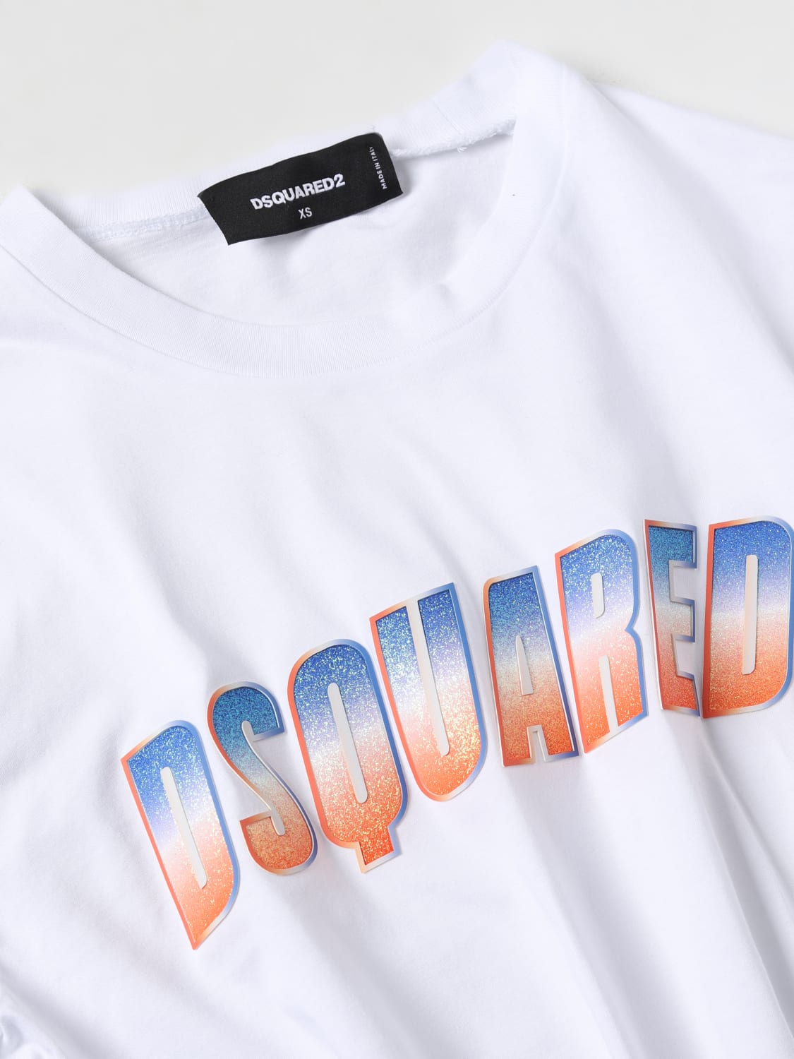 DSQUARED2：Tシャツ メンズ - ホワイト | GIGLIO.COMオンラインの ...