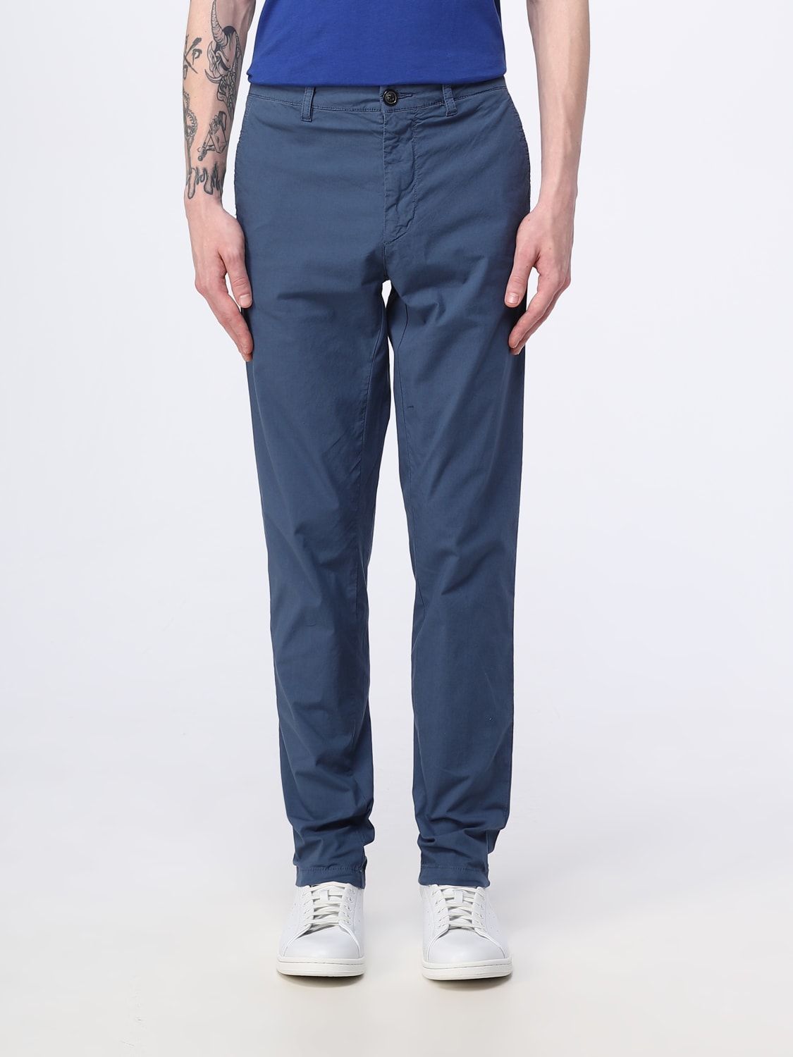 NORTH SAILS: pants for man - Blue | North Sails pants 672992 online on ...