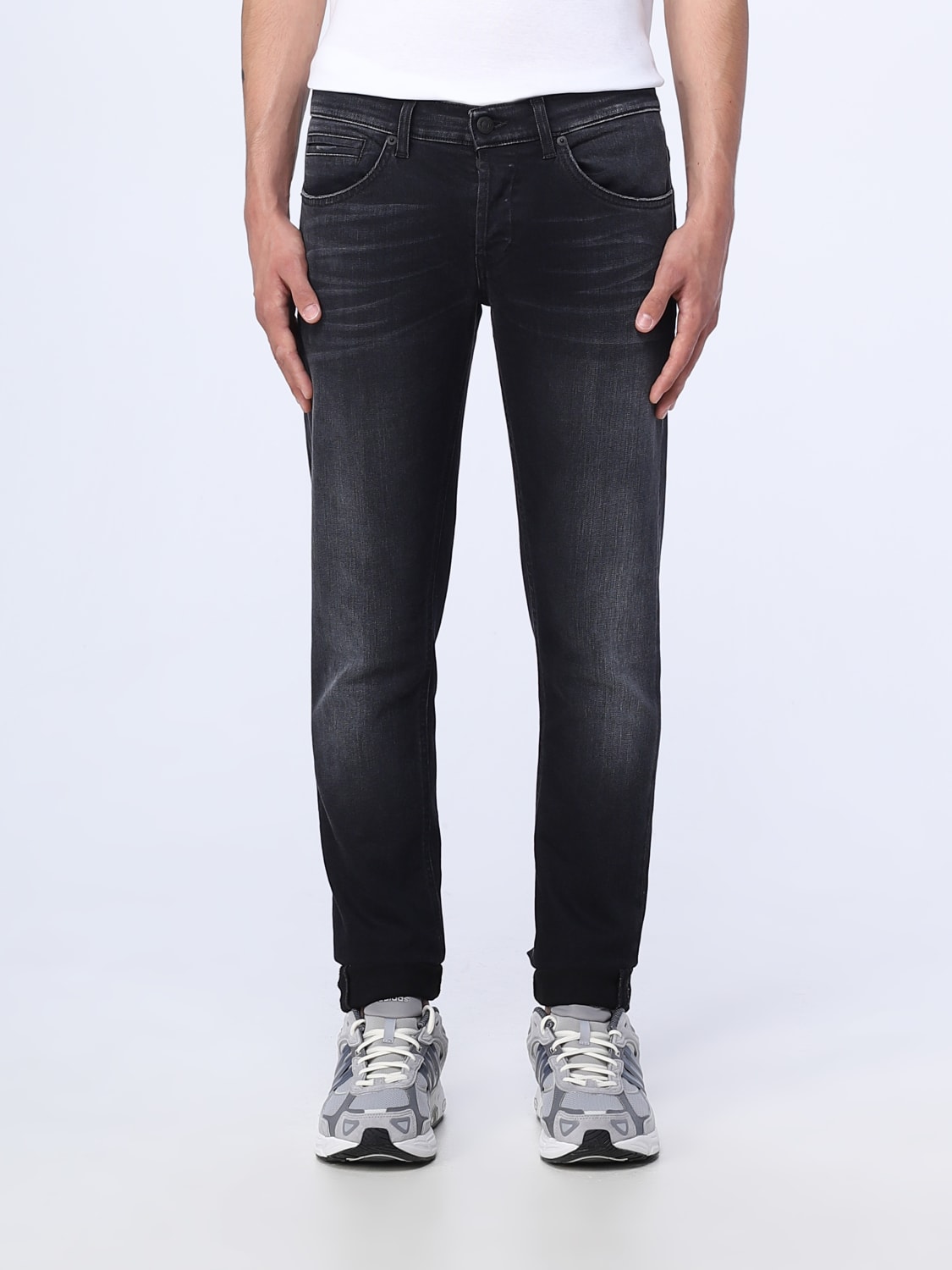 DONDUP: jeans for man - Black | Dondup jeans UP232DSE315UGI7 online on ...