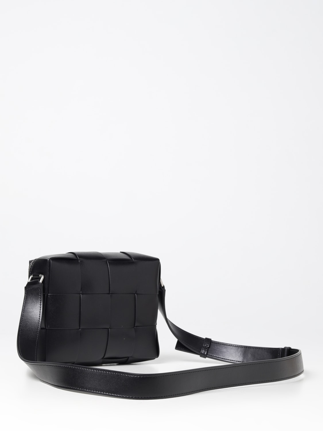 BOTTEGA VENETA: shoulder bag for man - Black  Bottega Veneta shoulder bag  755923V2HL1 online at