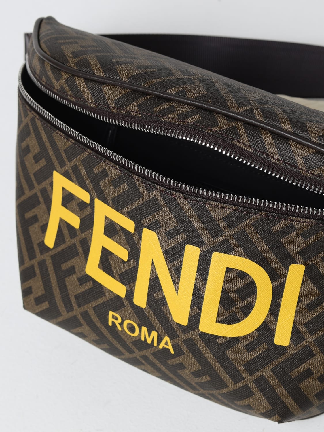FENDI: pouch in coated and mesh - Fendi belt bag 7VA562AJJ4 online at GIGLIO.COM