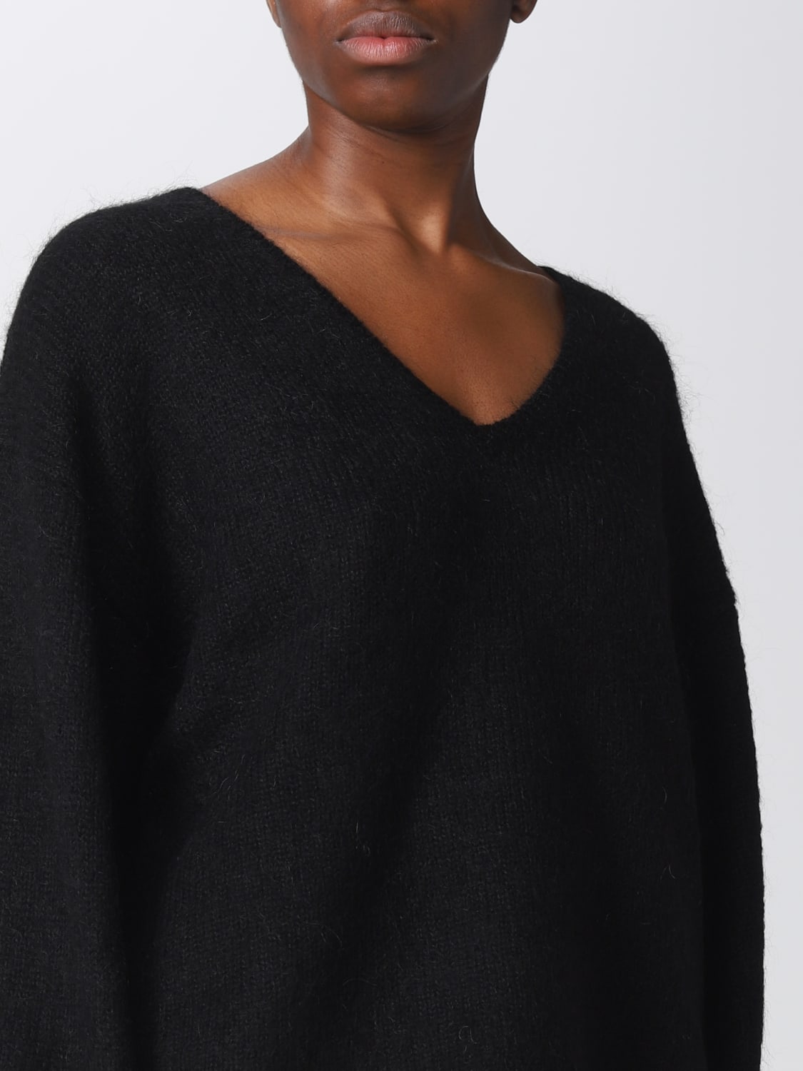 BY MALENE BIRGER: sweater for woman - Black | By Malene Birger sweater ...