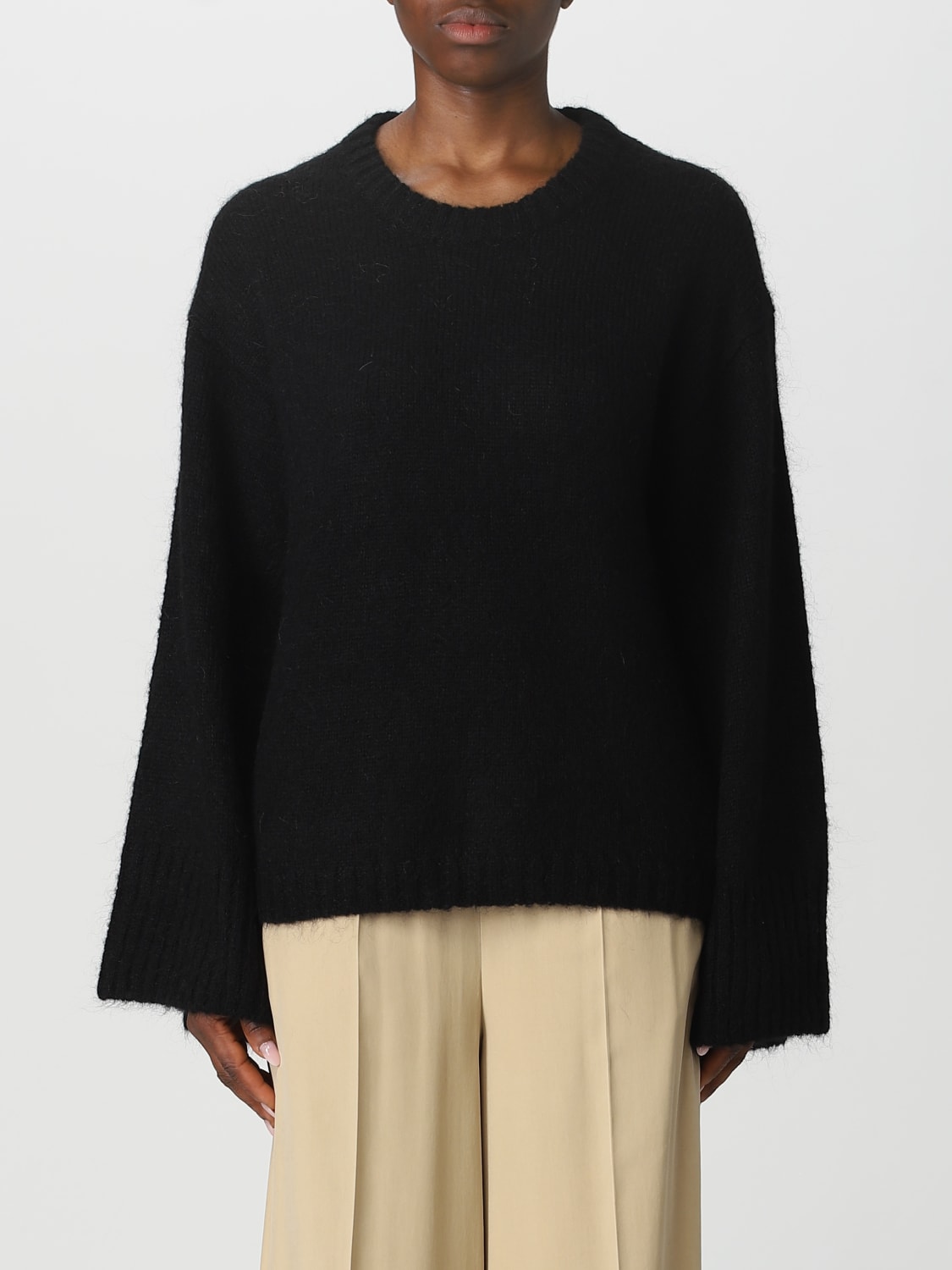 BY MALENE BIRGER: sweater for woman - Black | By Malene Birger sweater ...