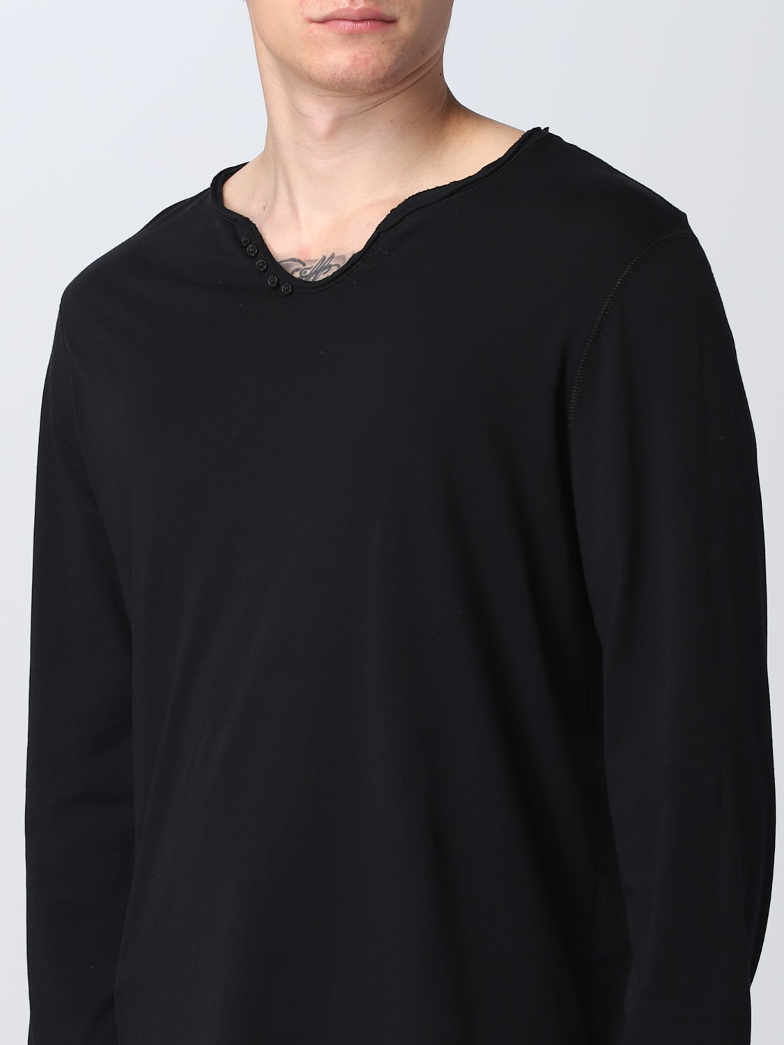 ZADIG & VOLTAIRE: t-shirt for man - Black | Zadig & Voltaire t-shirt ...