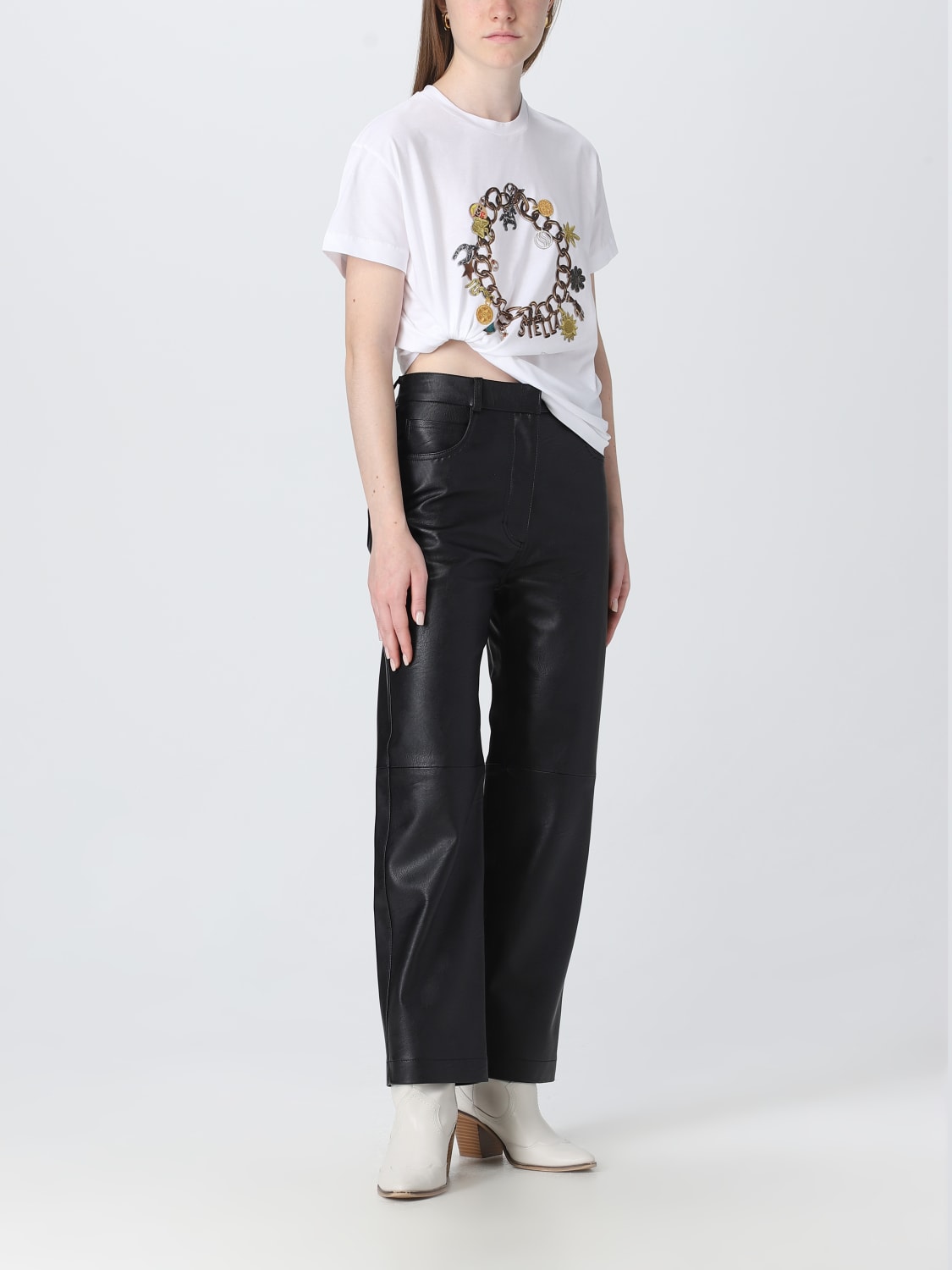 T-shirts Stella Mccartney - Tiger printed T-shirt - 6021463SPW679000