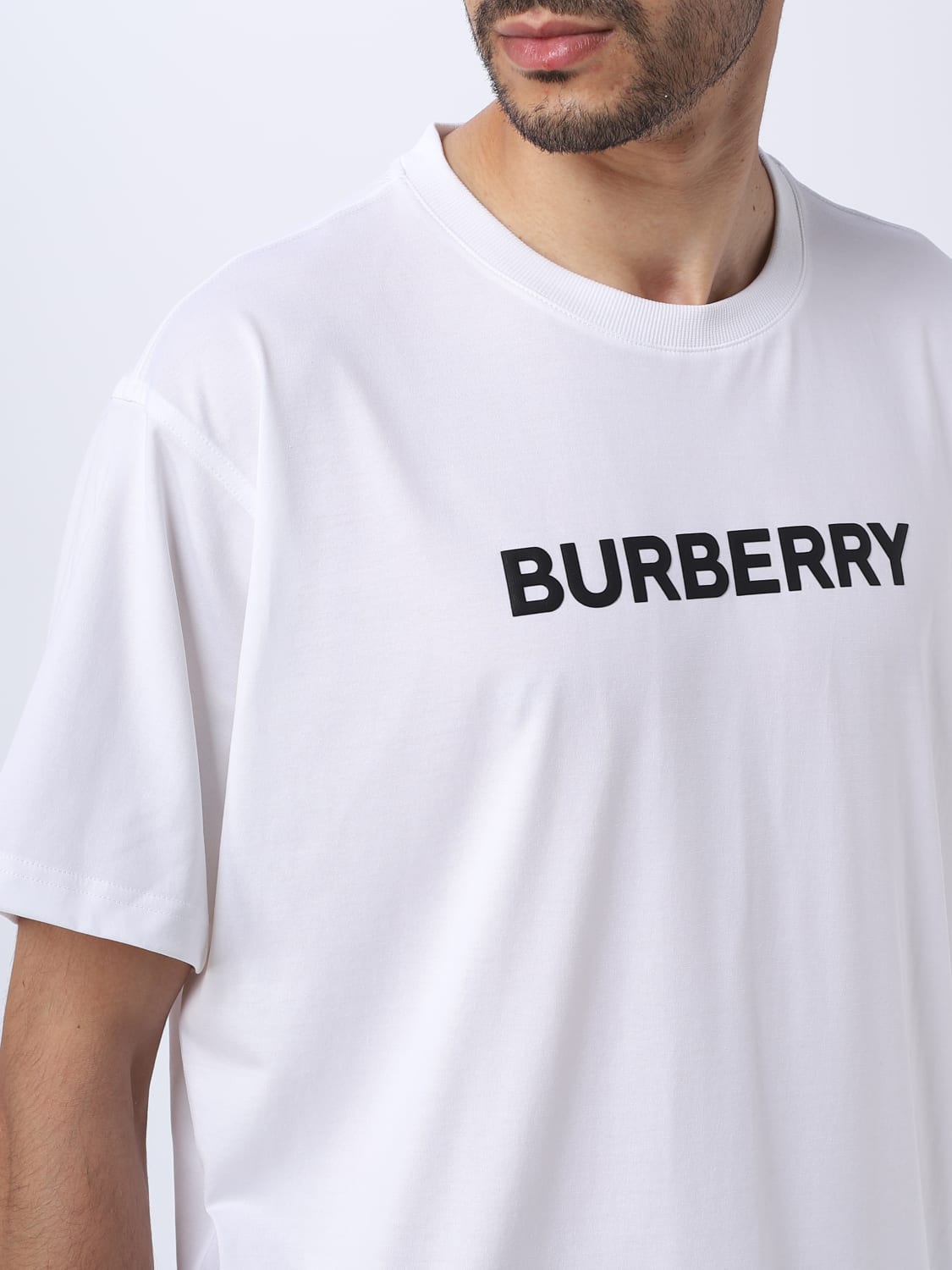 BURBERRY：Tシャツ メンズ - ホワイト | GIGLIO.COMオンラインの ...