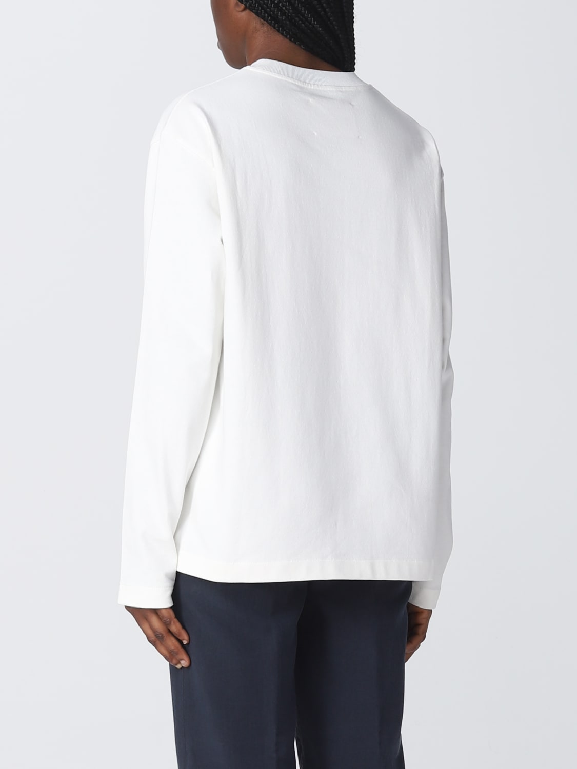 JIL SANDER: t-shirt for woman - White | Jil Sander t-shirt ...