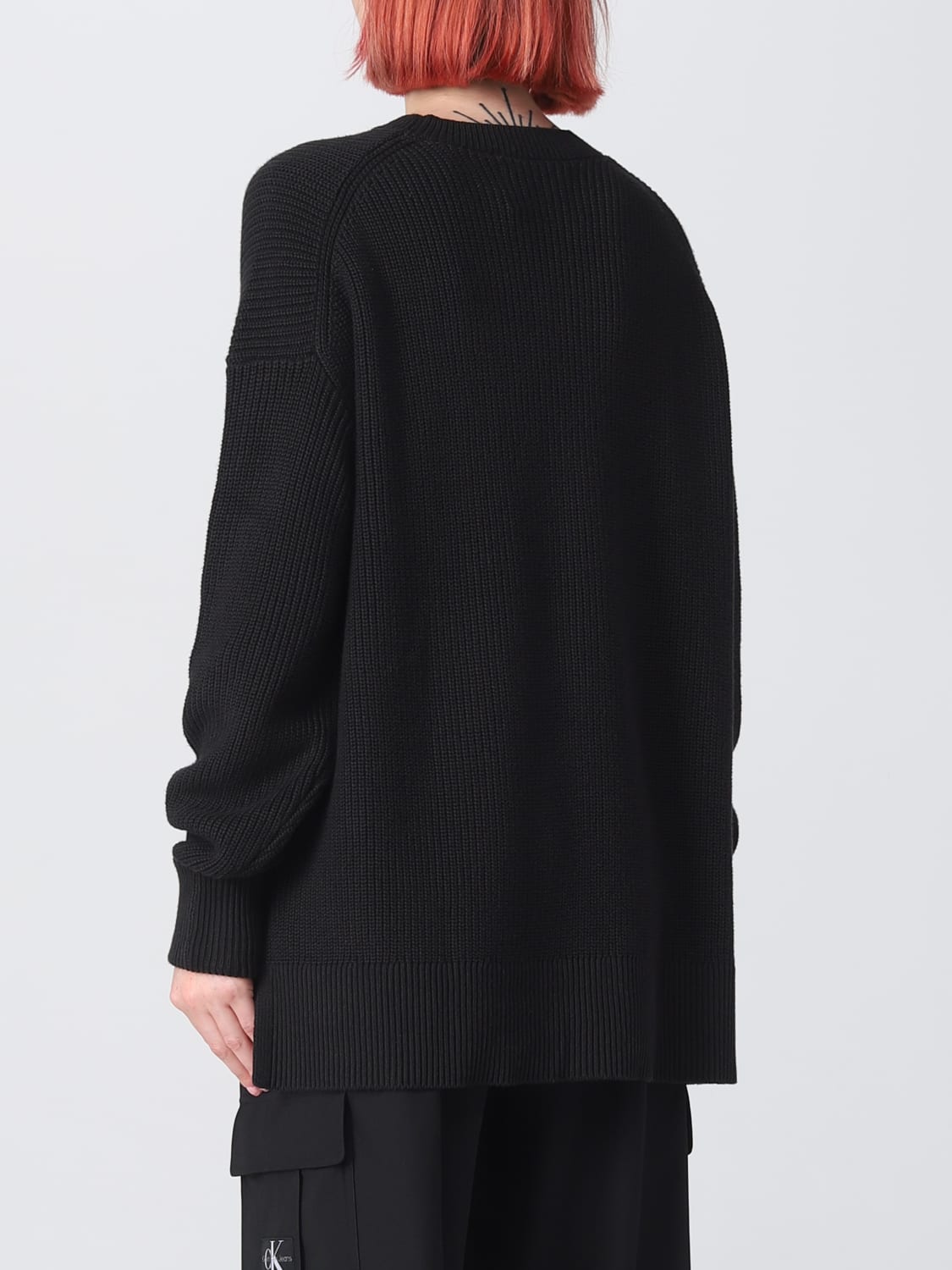 CALVIN KLEIN JEANS: sweater for woman - Black | Calvin Klein Jeans ...