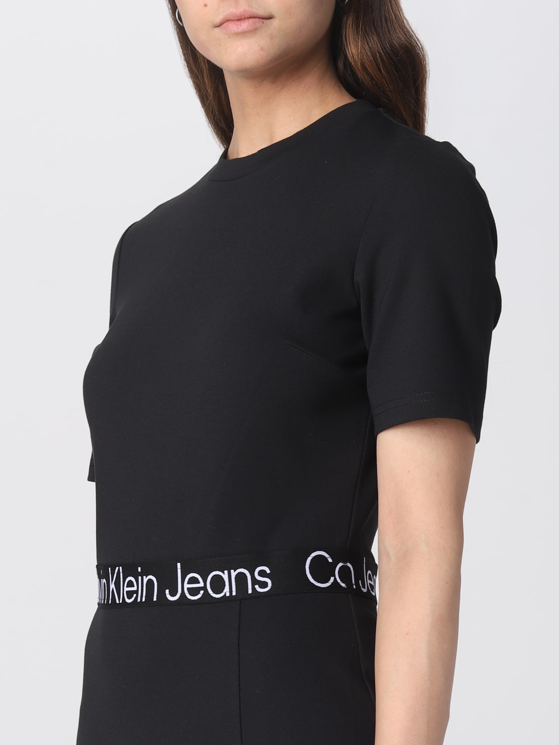 CALVIN KLEIN JEANS: dress for women - Black | Calvin Klein Jeans dress ...
