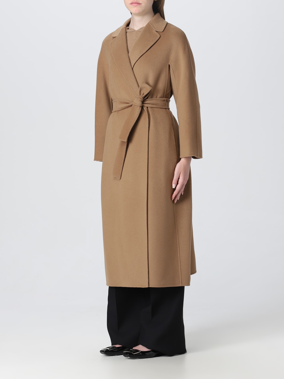 S MAX MARA: coat for woman - Brown | S Max Mara coat 2390160539600