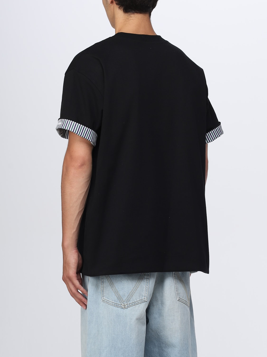 BOTTEGA VENETA: t-shirt for man - Black | Bottega Veneta t-shirt ...