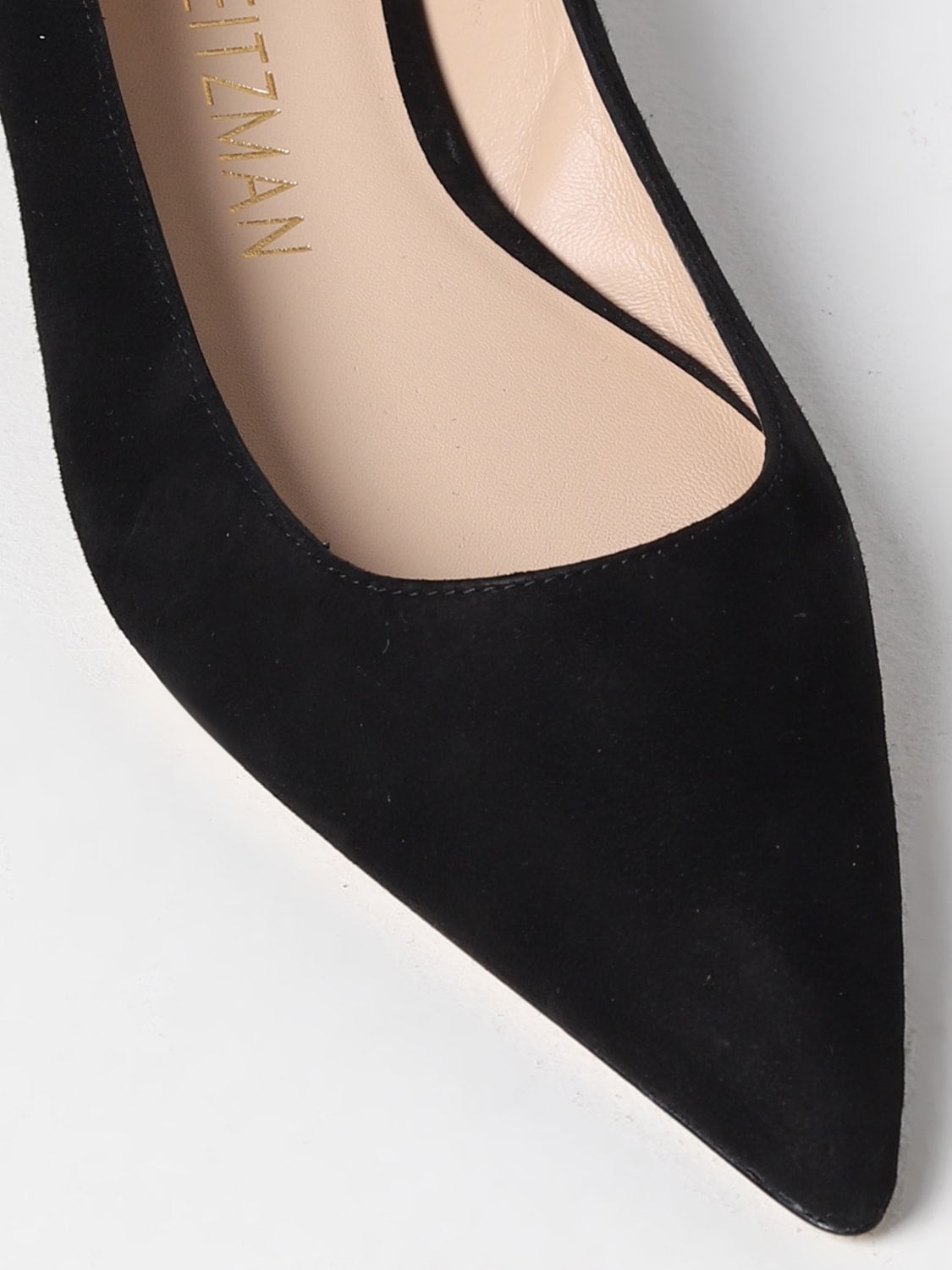 Stuart Weitzman Ballet Flats For Woman Black Stuart Weitzman